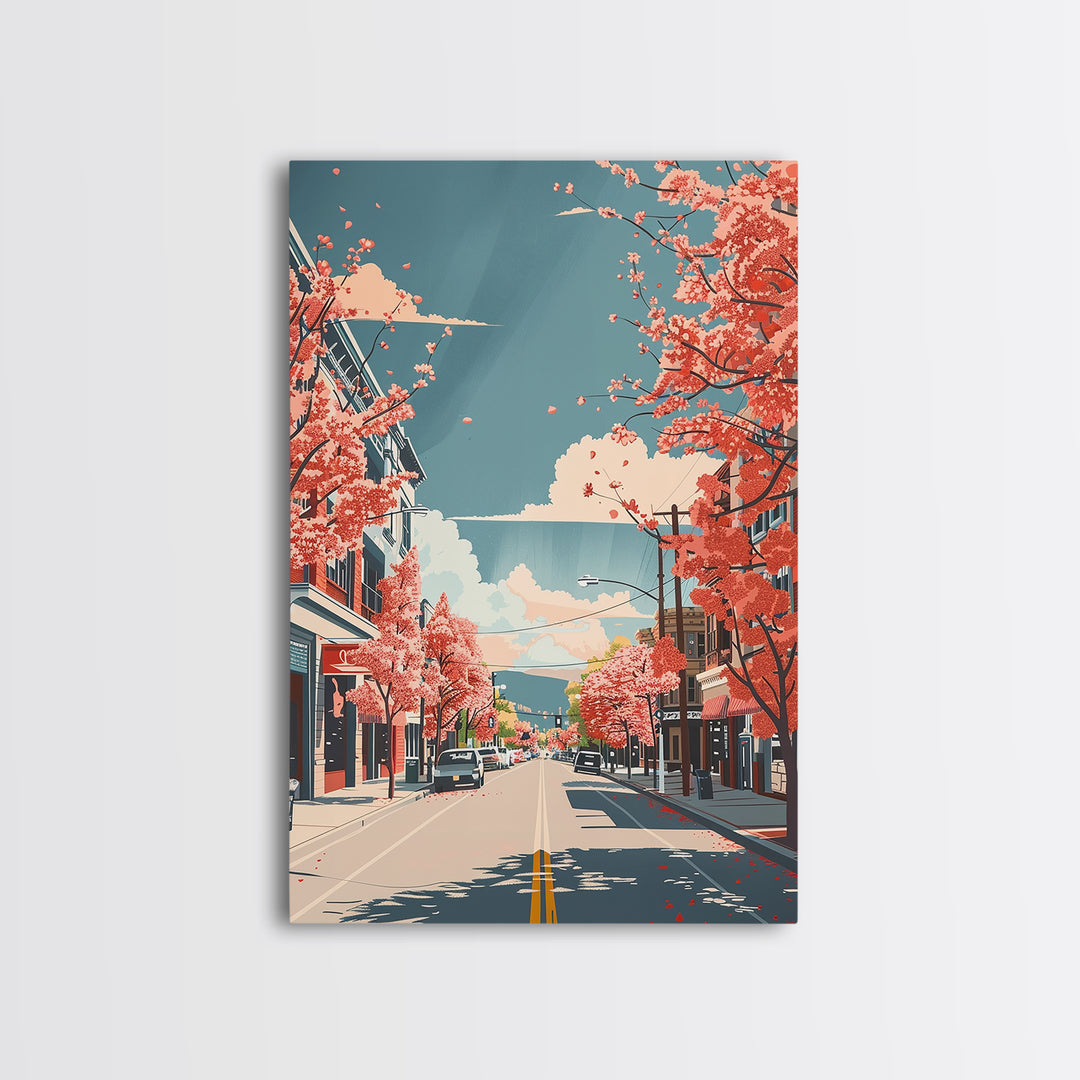 Greeley Travel Poster, Canvas Print, City Travel Poster, Travel Wall Art, Travel Art Print, Fine Art Print, Travel Print, Home Decor