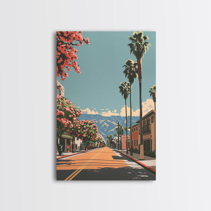 Lancaster Travel Poster, Canvas Print, Retro Wall Art, Travel Print, City Travel Poster, Poster Art, Vintage Travel, Vintage Posters