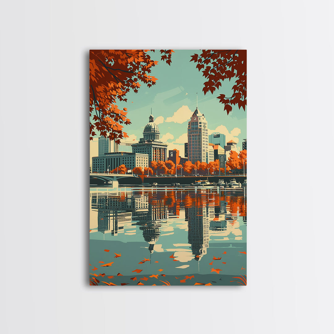 Louisville Travel Poster, Canvas Print, Poster Print, Travel Wall Art, Art Print, Gallery Wall Set, Travel Posters, Travel Art Print