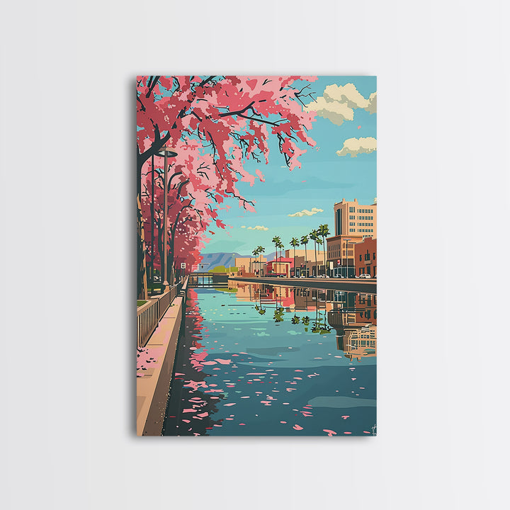 Mesa Travel Poster, Canvas Print, Travel Prints, Landscape Art, Home Decor, Travel Art Print, Gallery Wall Set, Living Room Wall Art
