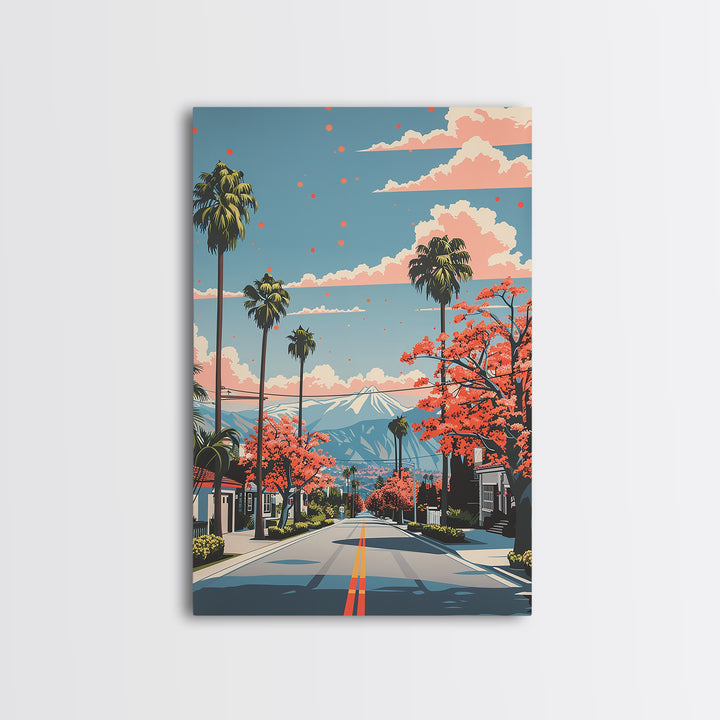 Murrieta Travel Poster, Canvas Print, Poster Print, Travel Wall Art, Travel Print, Art Print, Home Office Decor, Retro Travel Poster