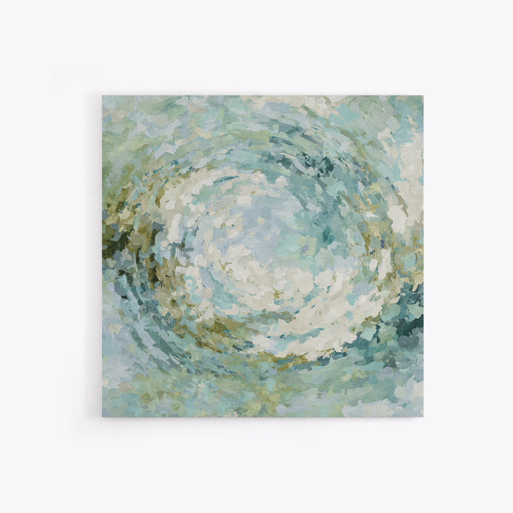 Abstract Water Ripple Pattern Canvas Print, Dental Office Art, Dental Office Decor, Office Decor, Abstract Art, Calm, DOA-1x1-13