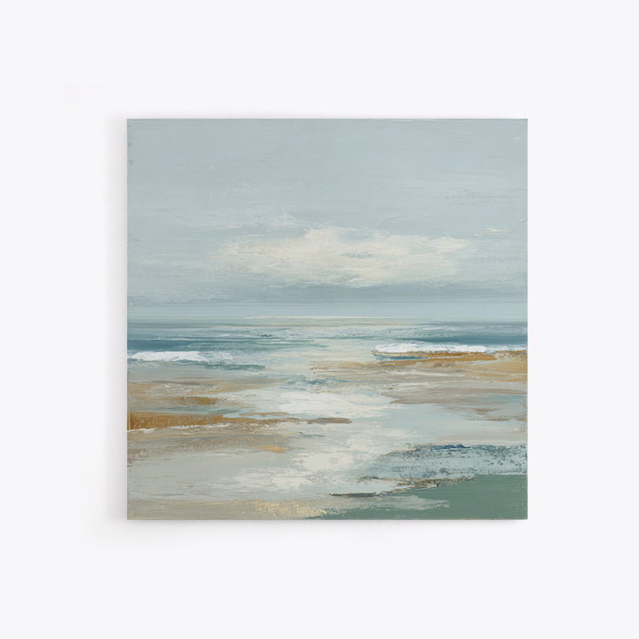Quiet Coastal Dunes Canvas Print, Dental Office Art, Dental, Office Decor, Oil Painting, Calm, Tooth Art, Dentistry Art, DOA-1x1-22