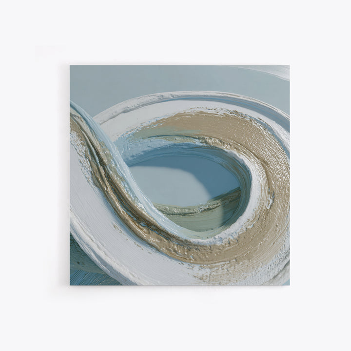 Minimal Smile Curve Abstract Framed Canvas Print, Dental Office Art, Tooth Art, Office Decor, Abstract Art, Calm, Modern Decor, DOA-1x1-29