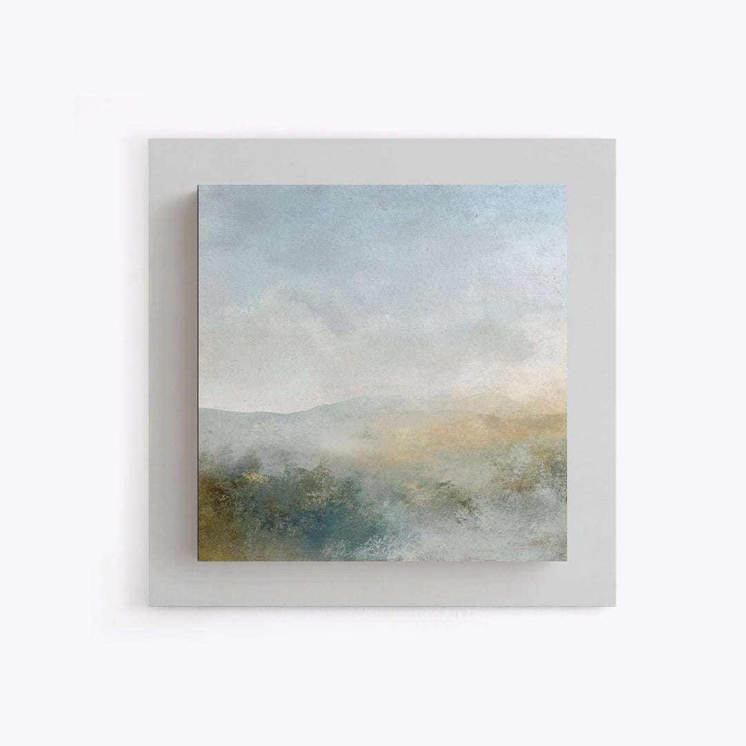 Soft Gradient Sunrise Framed Canvas Print, Dental Office Art, Motivational Poster, Office Decor, Fine Art, Calm, Dentistry Art, DOA-1x1-44