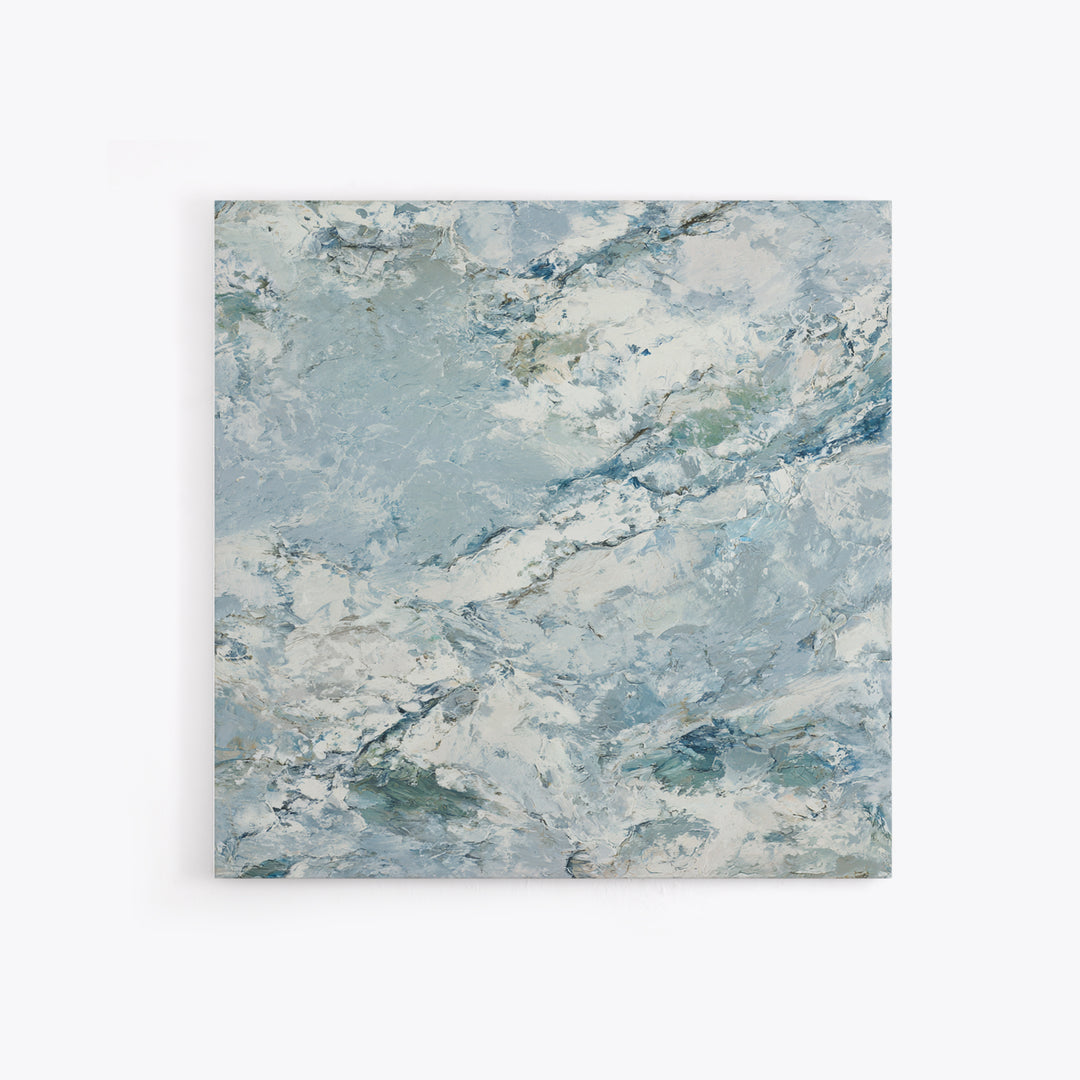 Clean Marble Texture Framed Canvas Print, Dental Office Art, Wall Art, Office Decor, Fine Art, Calm, Dental Office Decor, DOA-1x1-48