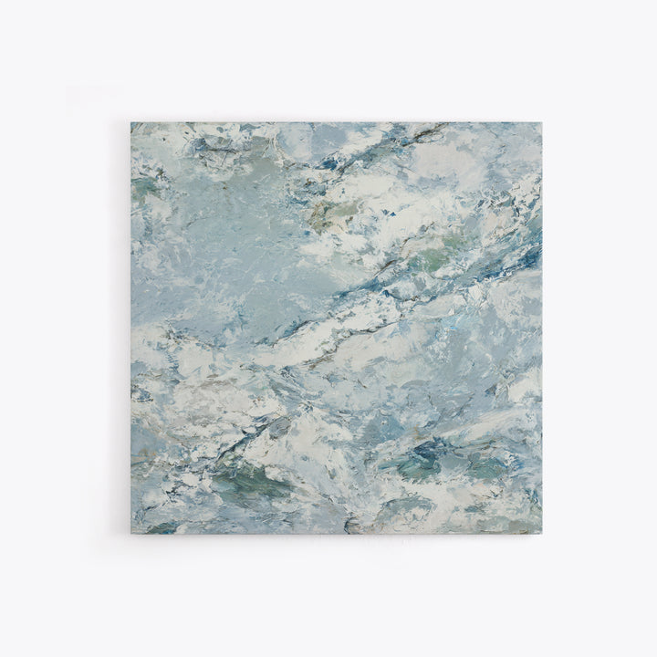 Clean Marble Texture Framed Canvas Print, Dental Office Art, Wall Art, Office Decor, Fine Art, Calm, Dental Office Decor, DOA-1x1-48