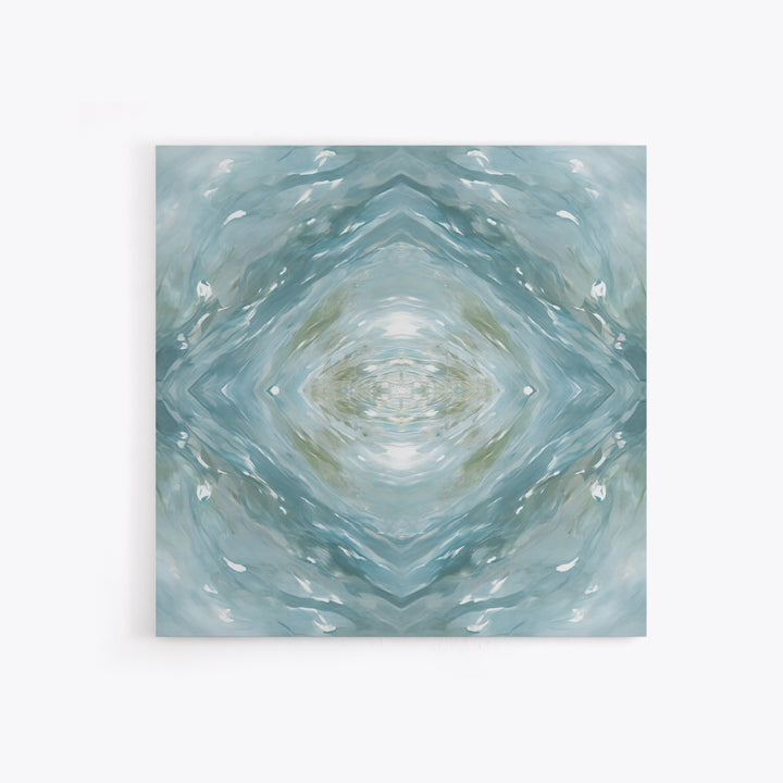 Abstract Water Ripple Pattern Framed Canvas Print, Dental Office Art, Medical Decor, Office Decor, Fine Art, Calm, Home Decor, DOA-1x1-61