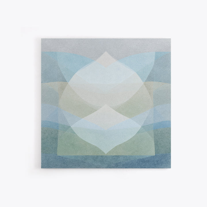 Clean Geometric Art Framed Canvas Print, Dental Office Art, Minimalist Wall Art, Office Decor, Fine Art, Calm, Dental Decor, DOA-1x1-8