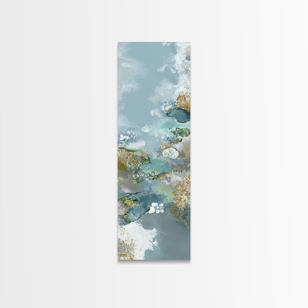 Playful Tooth Shaped Character Canvas Print, Dental Office Art, Medical Office Decor, Office Decor, Calm, Medical Office Art, DOA-1x3-42