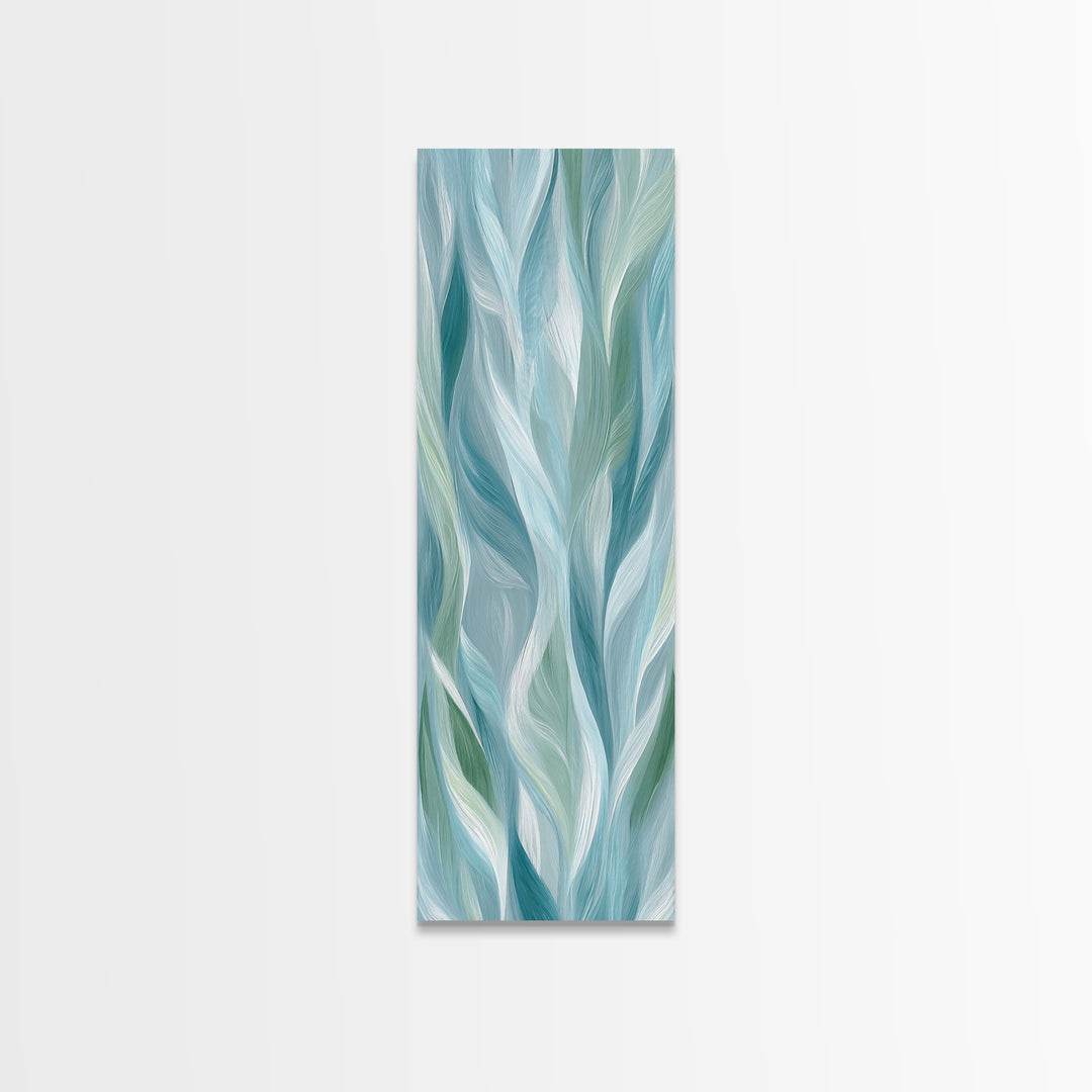 Abstract Water Ripple Pattern Canvas Print, Dental Office Art, Dental Office Decor, Office Decor, Abstract Art, Calm, DOA-1x3-49