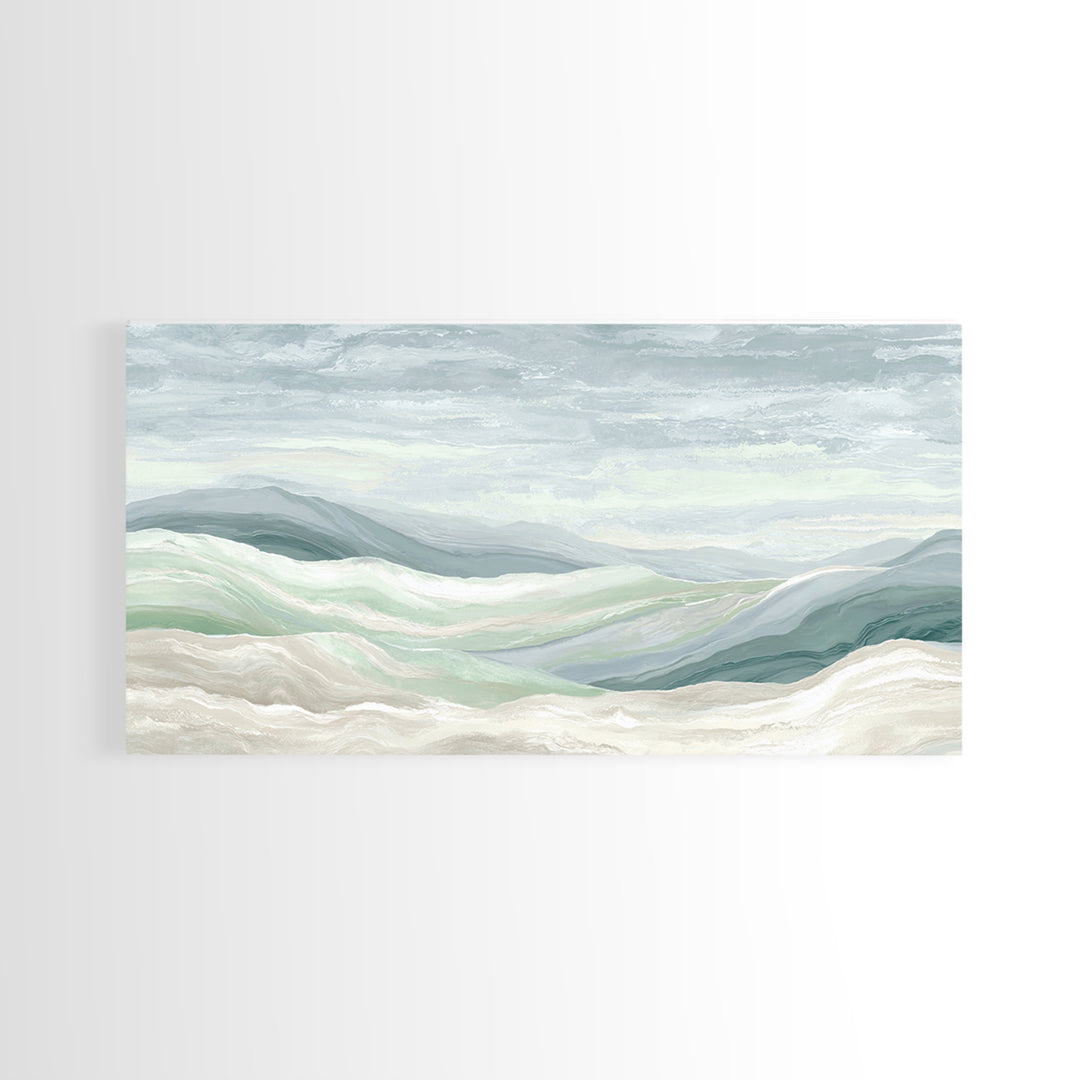 Clean Marble Texture Framed Canvas Print, Dental Office Art, Modern Decor, Office Decor, Fine Art, Calm, Poster, DOA-2x1-20