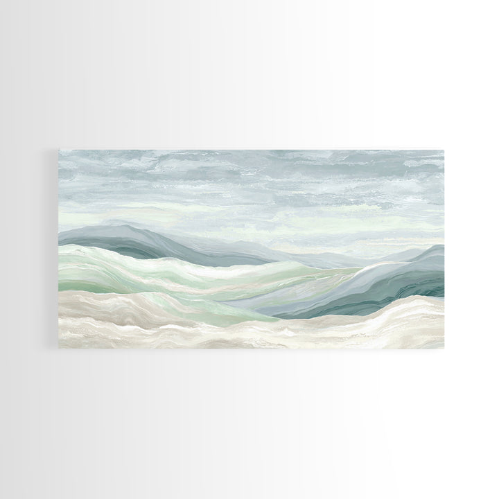 Clean Marble Texture Framed Canvas Print, Dental Office Art, Modern Decor, Office Decor, Fine Art, Calm, Poster, DOA-2x1-20