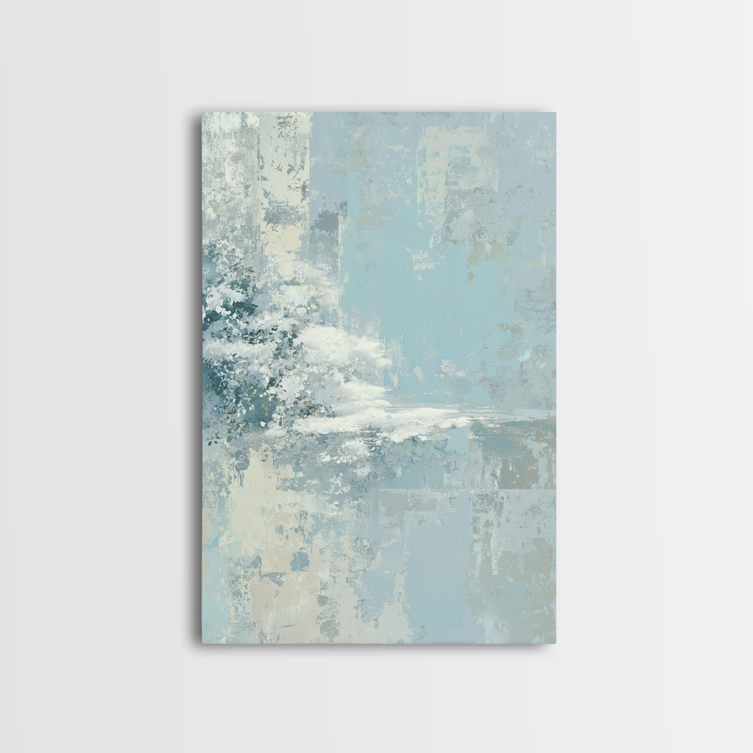 Clean Geometric Art Canvas Print, Dental Office Art, Digital Print, Office Decor, Fine Art, Calm, Medical Office Decor, DOA-2x3-16