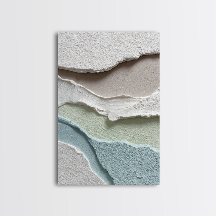 Minimal Line Faces Framed Canvas Print, Dental Office Art, Unique Wall Art, Office Decor, Fine Art, Calm, Dental Assistant, DOA-2x3-24