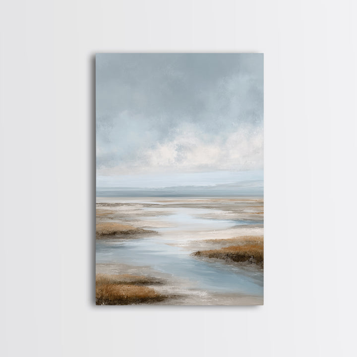 Quiet Coastal Dunes Canvas Print, Dental Office Art, Wall Decor, Office Decor, Fine Art, Calm, Contemporary Art, Wall Art, DOA-2x3-54