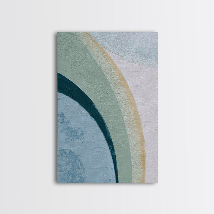 Minimal Smile Curve Abstract Canvas Print, Dental Office Art, Luxury Decor, Office Decor, Fine Art, Calm, Office Wall Art, DOA-2x3-61