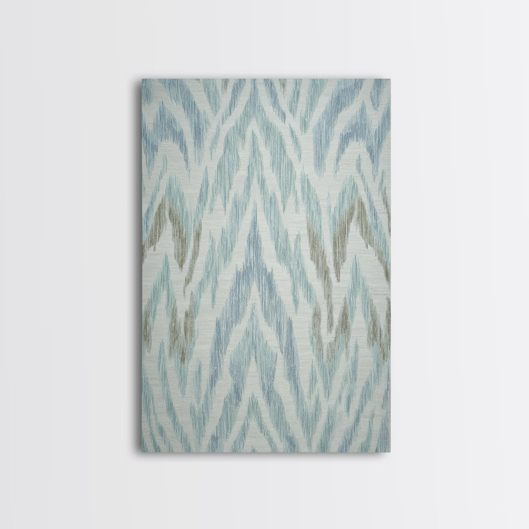 Abstract Water Ripple Pattern Framed Canvas Print, Dental Office Art, Room Decor, Office Decor, Abstract Art, Calm, DOA-2x3-93