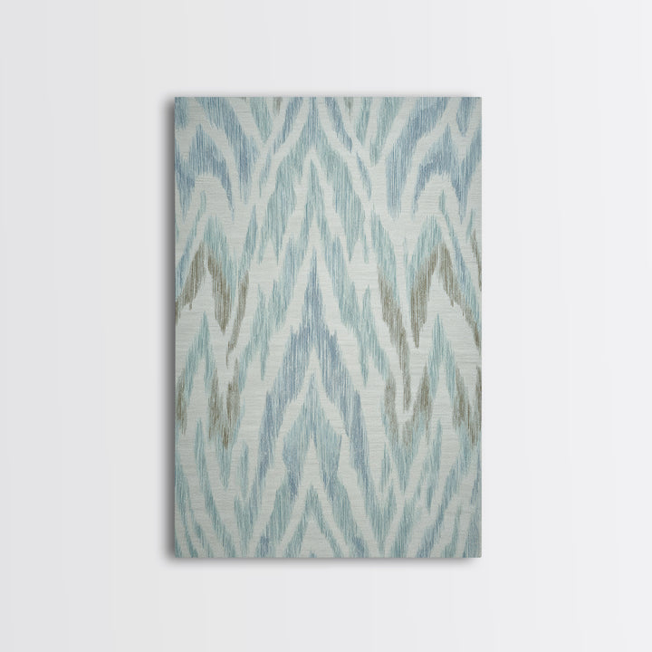 Abstract Water Ripple Pattern Framed Canvas Print, Dental Office Art, Room Decor, Office Decor, Abstract Art, Calm, DOA-2x3-93