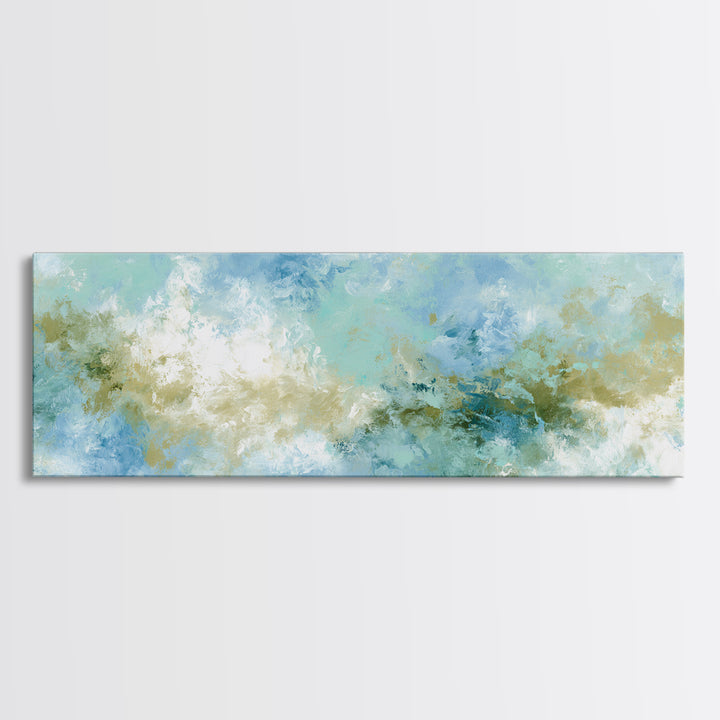 Abstract Water Ripple Pattern Canvas Print, Dental Office Art, Poster, Office Decor, Calm, Dental Art, Digital Artwork, DOA-3x1-29