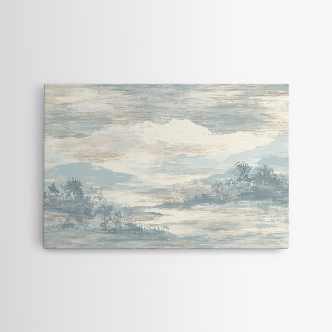 Minimal Line Faces Canvas Print, Dental Office Art, Poster, Office Decor, Fine Art, Calm, Dental Art, Digital Artwork, DOA-3x2-44