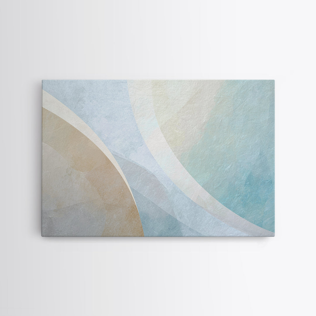 Minimal Smile Curve Abstract Canvas Print, Dental Office Art, Office Decor, Abstract Art, Calm, Medical Office Decor, DOA-3x2-57