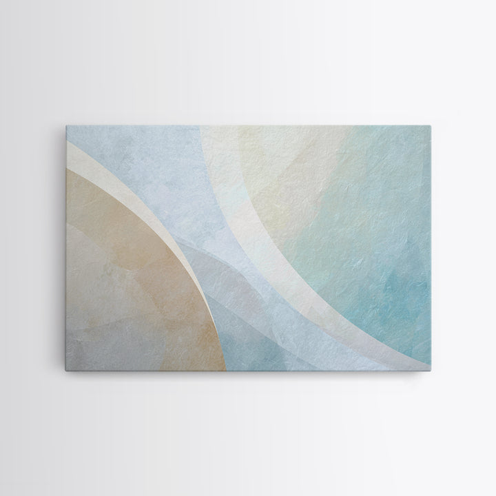 Minimal Smile Curve Abstract Canvas Print, Dental Office Art, Office Decor, Abstract Art, Calm, Medical Office Decor, DOA-3x2-57