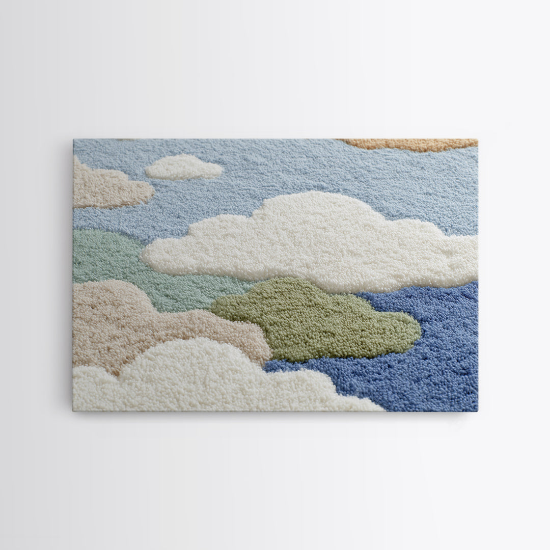 Playful Tooth Shaped Character Framed Canvas Print, Dental Office Art, Dental Wall Art, Office Decor, Abstract Art, Calm, DOA-3x2-82