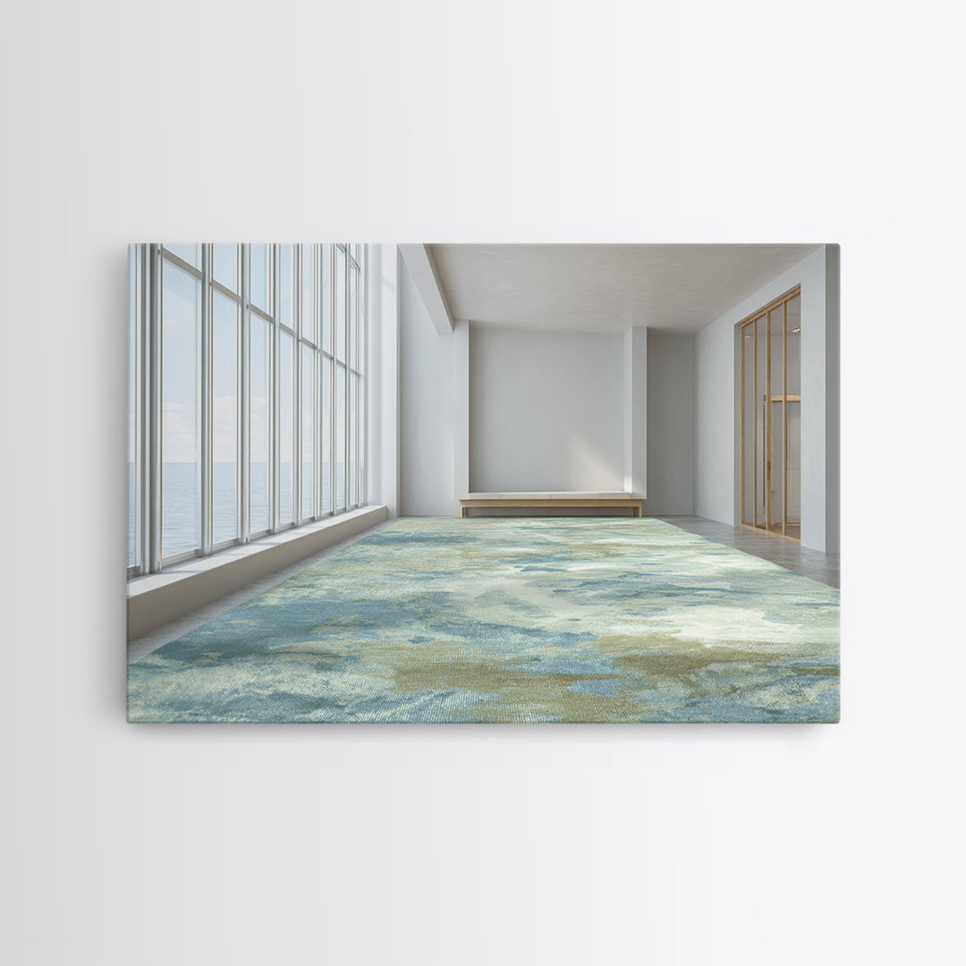 Abstract Water Ripple Pattern Canvas Print, Dental Office Art, Dental Office Decor, Office Decor, Fine Art, Calm, Science Art, DOA-3x2-89