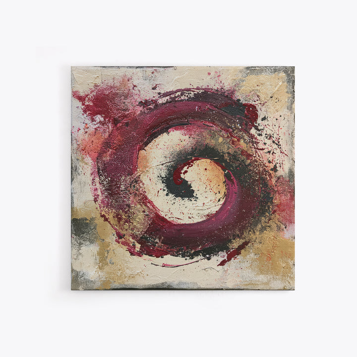 Abstract Red Wine Swirl Canvas Print, Dining Room Art, Printable Art, Dining Room Decor, Abstract Art, Dining, Coastal Wall Art, DRA-1x1-18