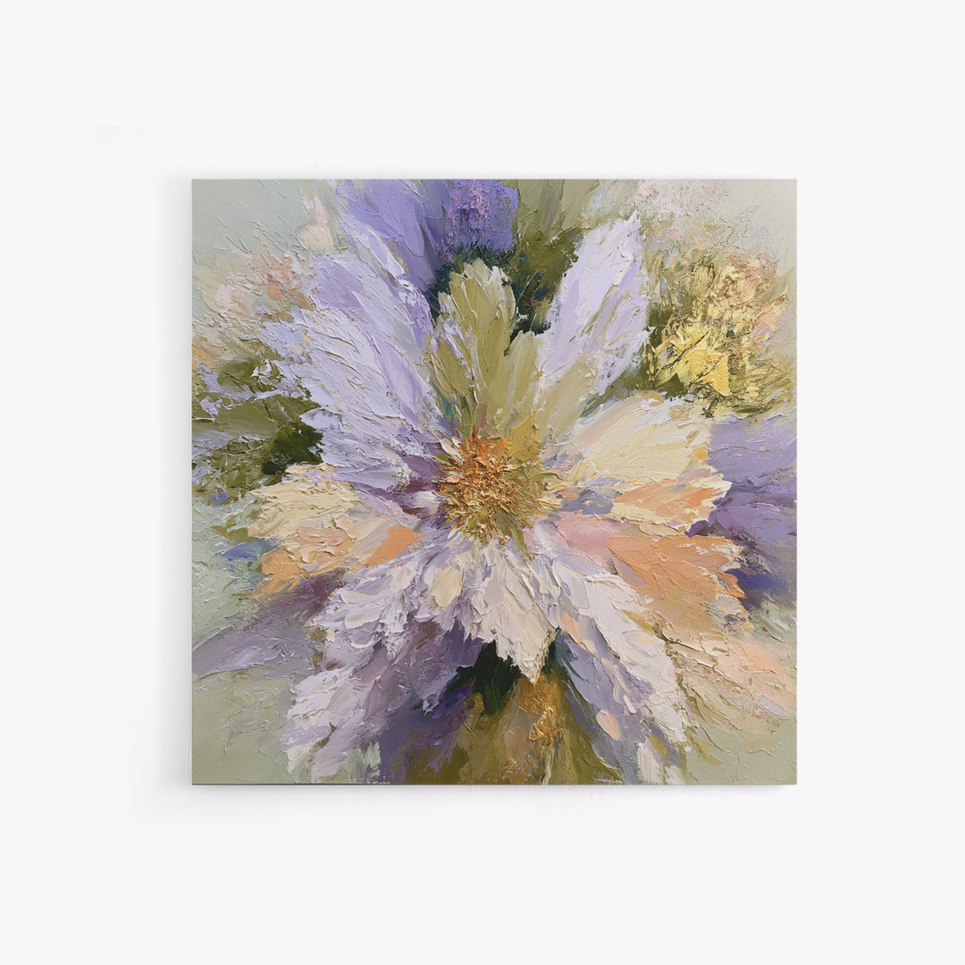 Large Floral Centerpiece Framed Canvas Print, Dining Room Art, Kitchen Art, Dining Room Decor, Oil Painting, Dining, DRA-1x1-2