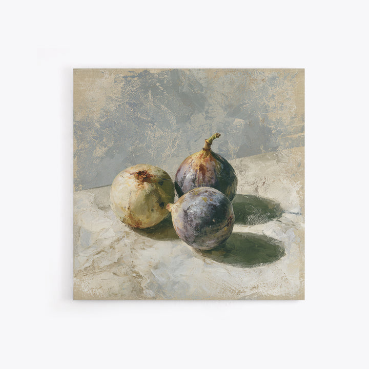 Figs on Marble Framed Canvas Print, Dining Room Art, Printable Art, Dining Room Decor, Fine Art, Dining, Coastal Wall Art, DRA-1x1-47