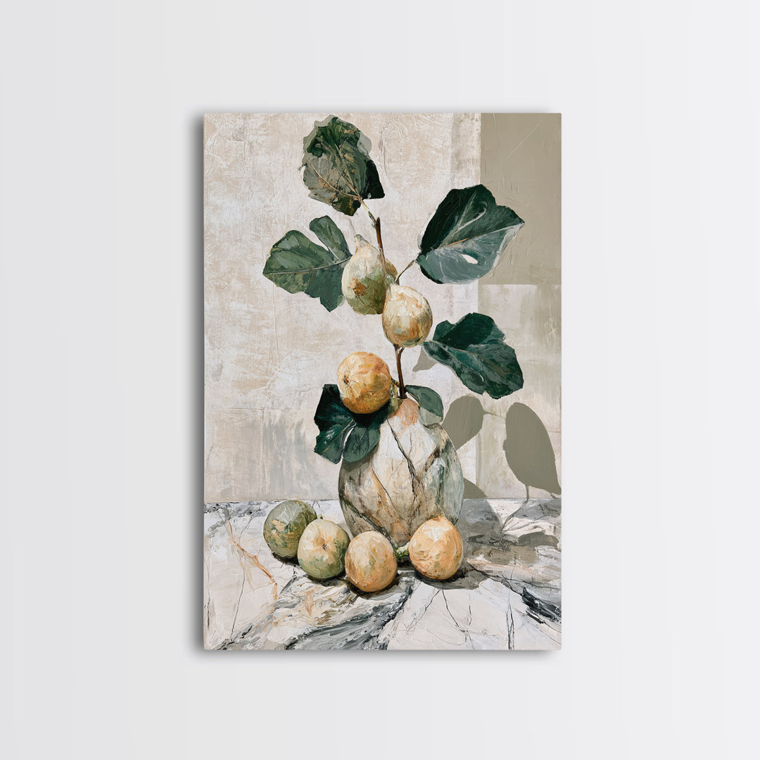 Figs on Marble Canvas Print, Dining Room Art, Printable Art, Dining Room Decor, Dining, Coastal Wall Art, Coastal Decor, DRA-2x3-7