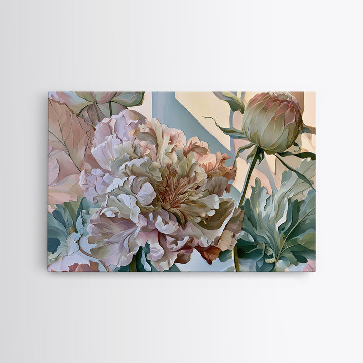 Matisse Inspired Cutouts with Botanical Details Canvas Print, Eclectic Art, Unique Wall Art, Living Room Decor, Eclectic, ECL-3x2-10