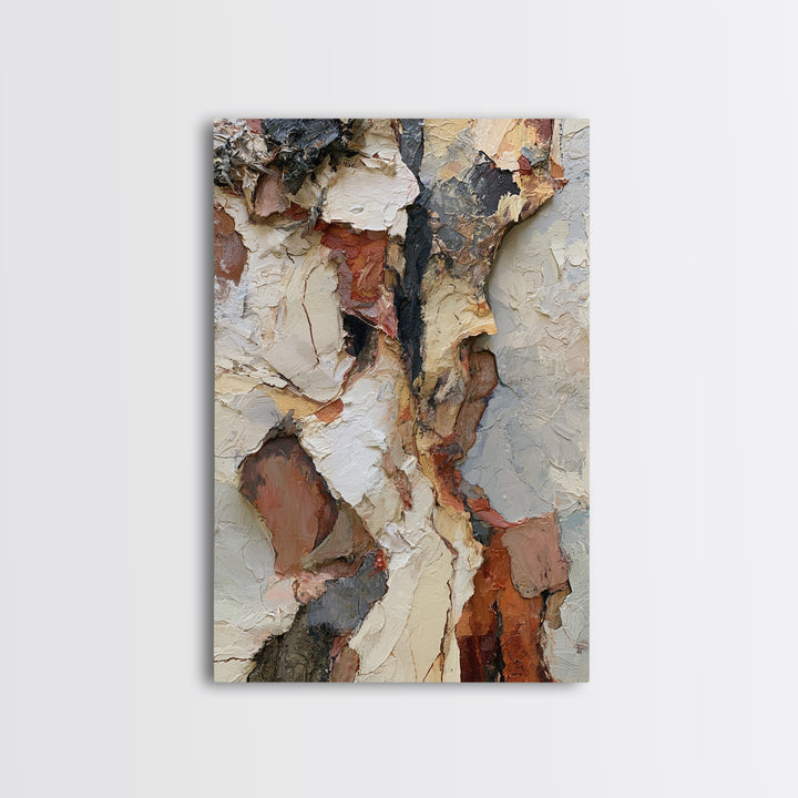 Stormy Landscape Painted Canvas Print, Expressionist Art, Original Painting, Living Room Decor, Fine Art, Expression, EXP-2x3-35