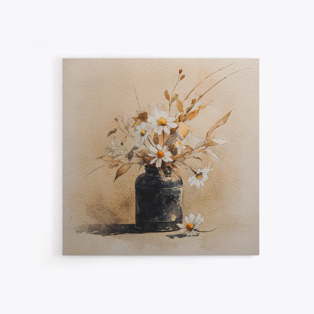 Chicken Family in a Garden Patch Framed Canvas Print, Farmhouse Art, Sage Green Wall Art, Farmhouse Decor, Fine Art, Harvest, FAR-1x1-39
