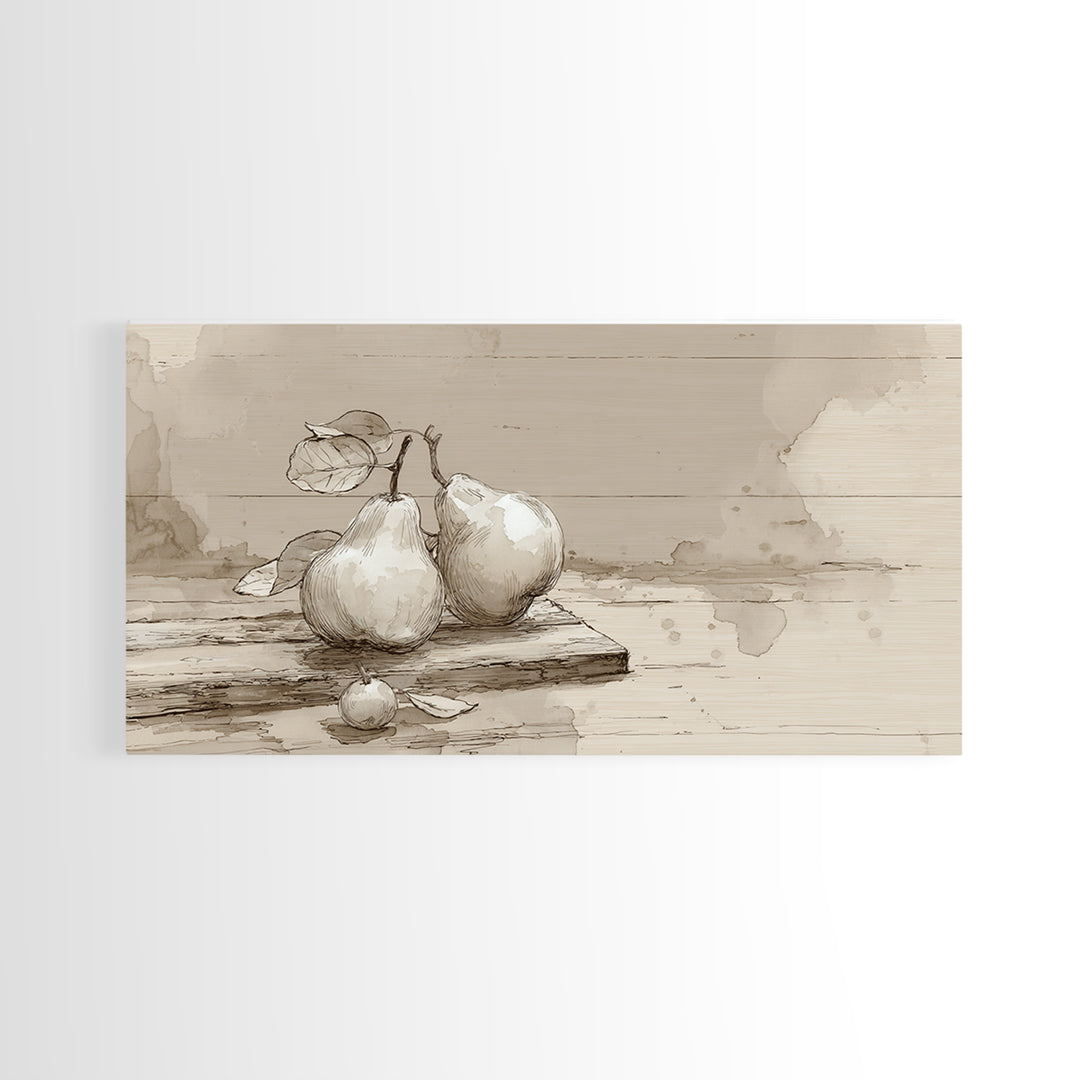 Wheat Bundle Tied Framed Canvas Print, Farmhouse Art, Luxury Decor, Farmhouse Decor, Fine Art, Harvest, Art Prints, Digital Art, FAR-2x1-30