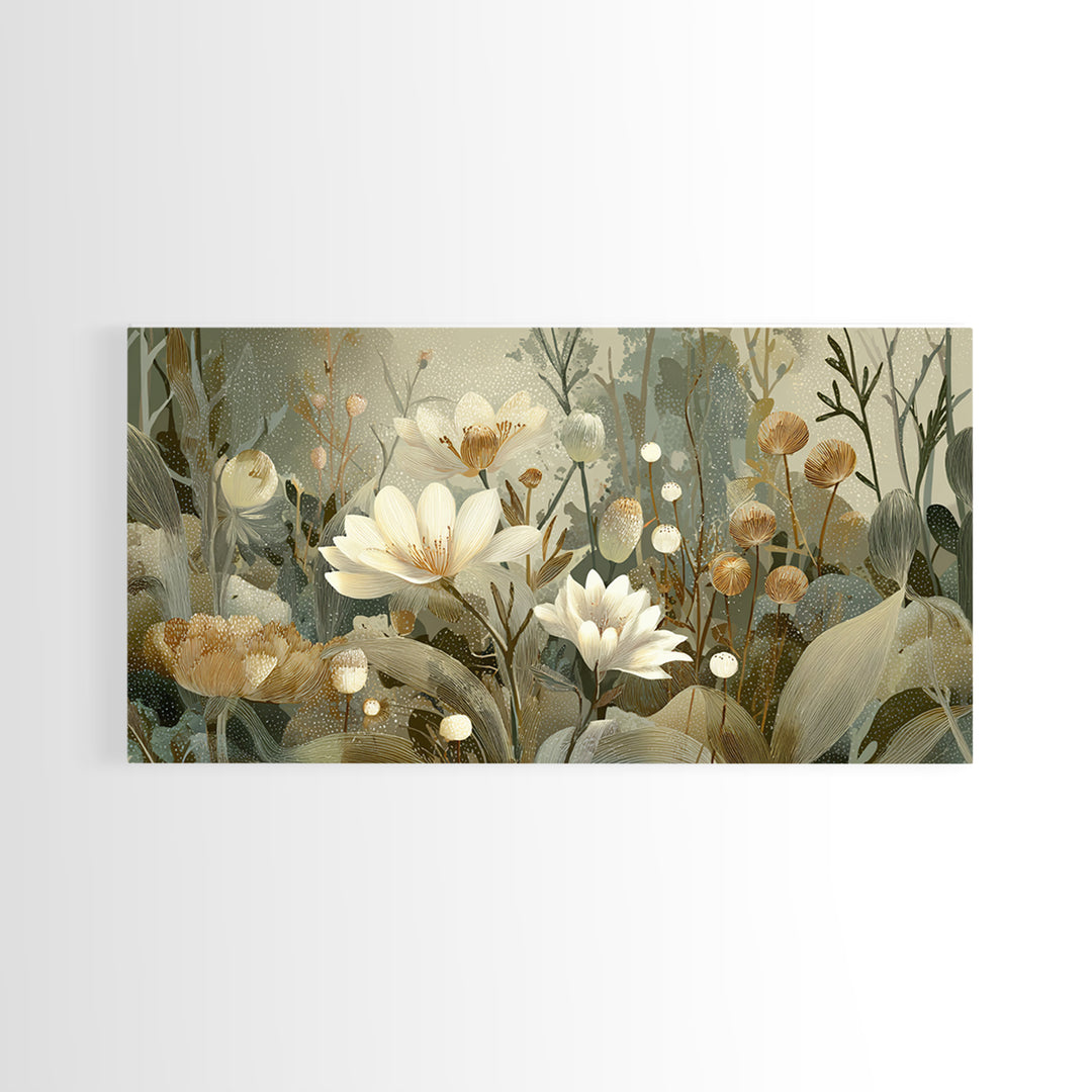 Sunflowers in a Galvanized Metal Bucket Canvas Print, Farmhouse Art, Floral Wall Art, Farmhouse Decor, Fine Art, Harvest, FAR-2x1-71