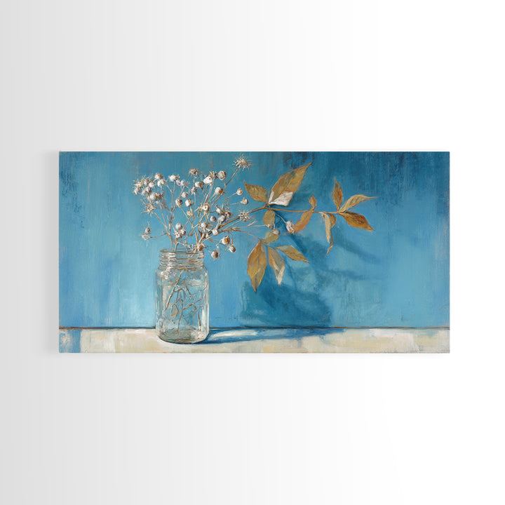 White Cow Portrait Canvas Print, Farmhouse Art, Printable Art, Farmhouse Decor, Fine Art, Harvest, Landscape Painting, FAR-2x1-93
