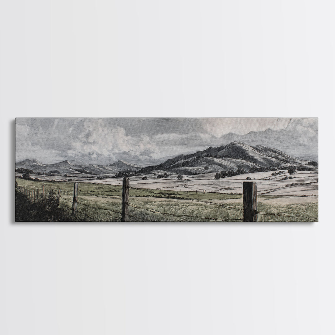 Rustic Barn in Golden Field Light Canvas Print, Farmhouse Art, Living Room Decor, Farmhouse Decor, Fine Art, Harvest, FAR-3x1-42
