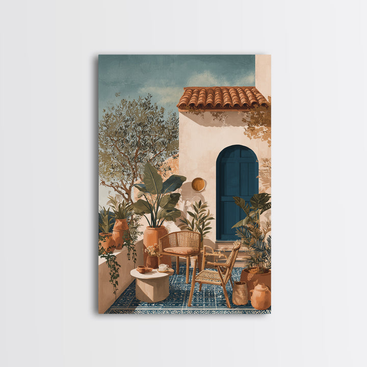 Sunlit Provence Olive Grove Canvas Print, French Country Art, Luxury Decor, Farmhouse Decor, Fine Art, Country, Oil Painting, FCA-2x3-61
