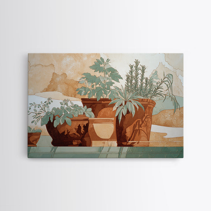 Sunlit Provence Olive Grove Framed Canvas Print, French Country Art, Contemporary Art, Farmhouse Decor, Fine Art, Country, FCA-3x2-9