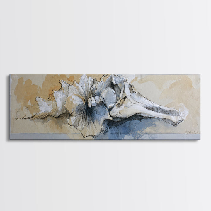 Anatomical Muscle Study Canvas Print, Fitness Studio Art, Modern Wall Art, Gym Decor, Abstract Art, Motion, Fitness Art, FSA-3x1-25