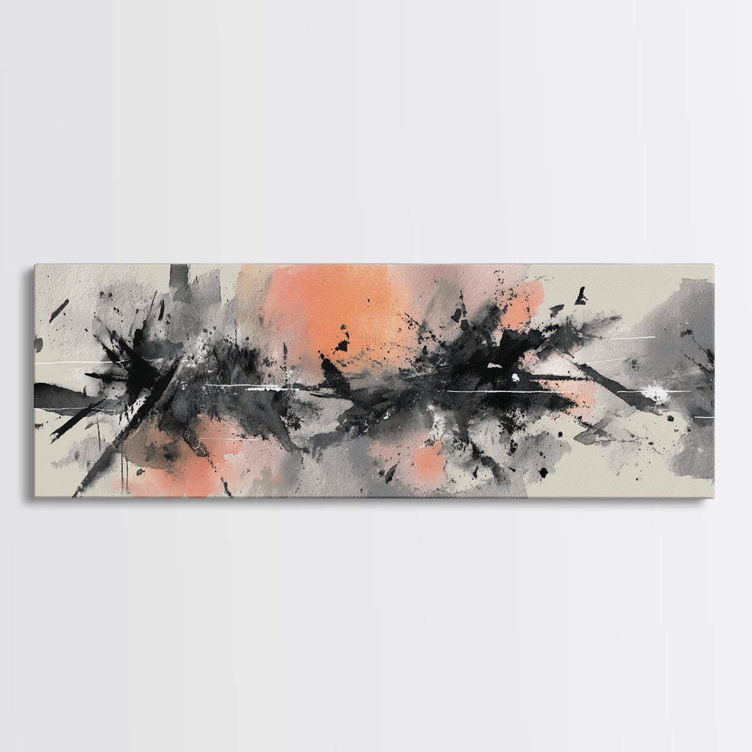 Sprinter Start Position Canvas Print, Fitness Studio Art, Yoga Wall Art, Gym Decor, Fine Art, Motion, Dance Studio Decor, FSA-3x1-54