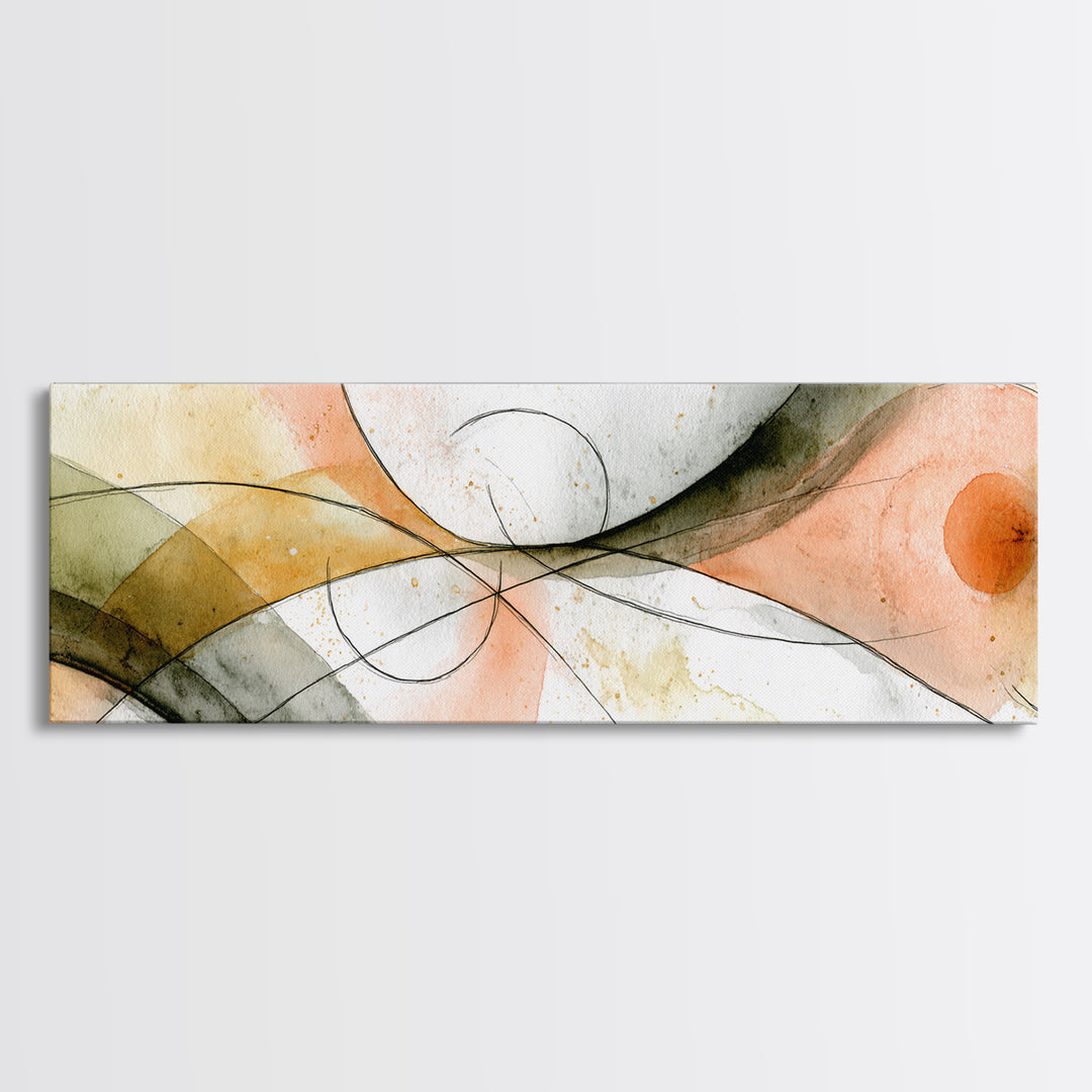Jump Rope Movement Captured as Curved Lines Canvas Print, Fitness Studio Art, Motivation Poster, Gym Decor, Fine Art, Motion, FSA-3x1-98