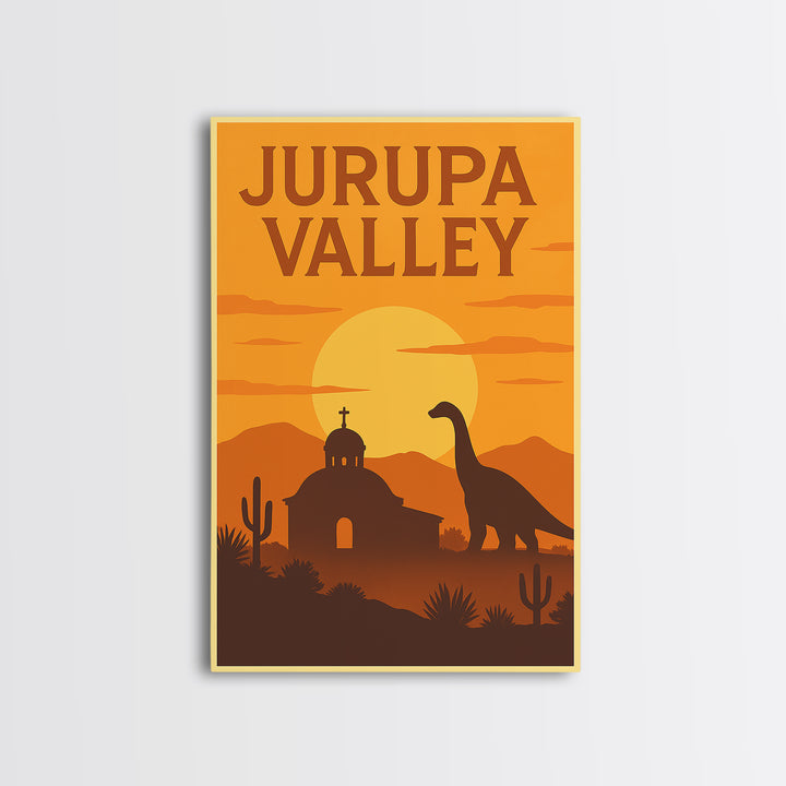 Jurupa Valley California Travel Poster, Canvas Print, Gold Art Deco Poster Art, Jurupa Valley Art Print, Wanderlust Decor, Travel Wall Decor