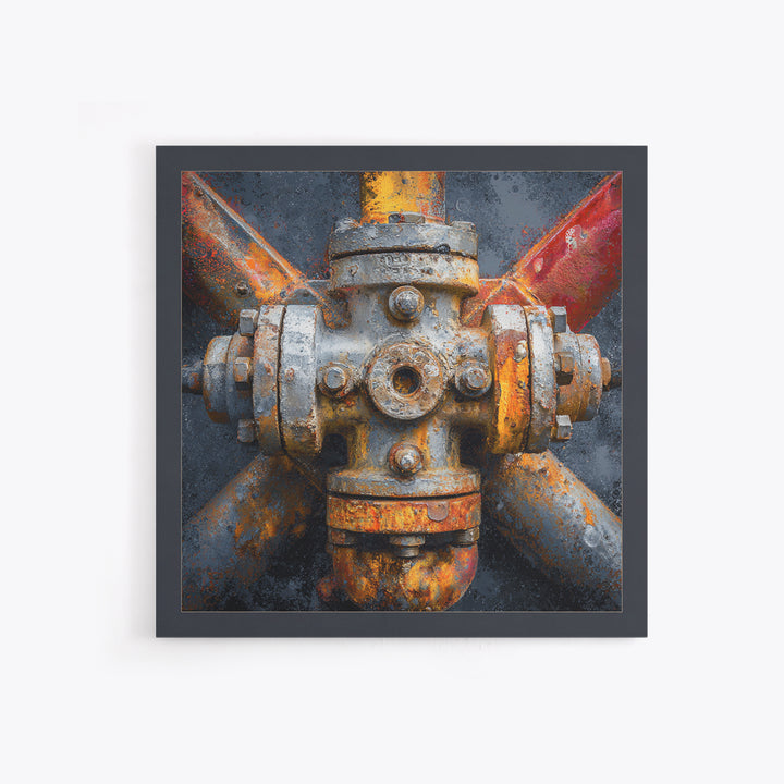 Route 66 Road Scene Without Text Canvas Print, Garage Art, Sports Posters, Garage Decor, Fine Art, Motor, Luxury Decor, GAR-1x1-17