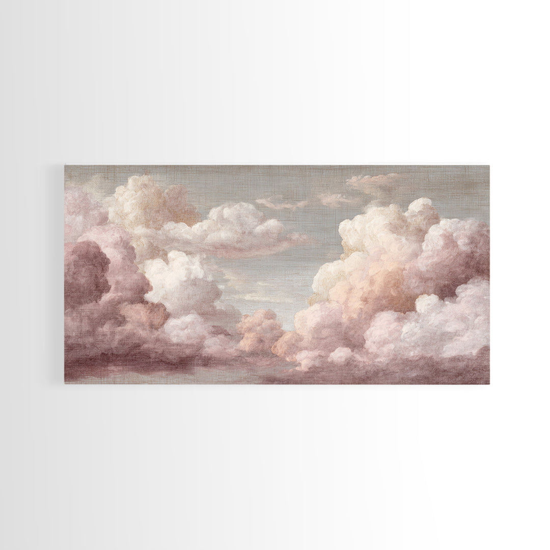 Abstract Woven Texture Framed Canvas Print, Guest Bedroom Art, Art Print, Bedroom Decor, Abstract Art, Guest, Home, GBA-2x1-34