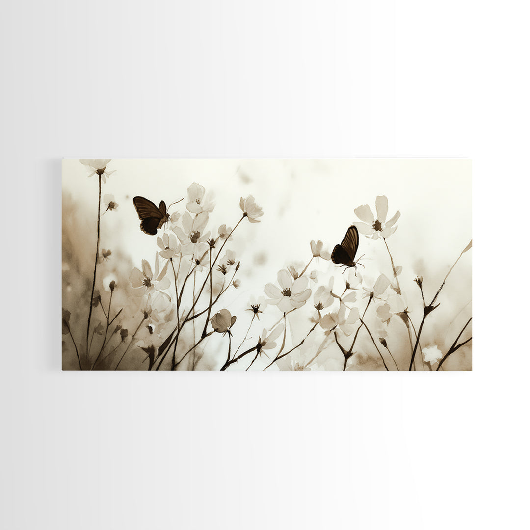 Olive Branch Still Life Framed Canvas Print, Guest Bedroom Art, Framed Wall Art, Bedroom Decor, Guest, Farmhouse Wall Decor, GBA-2x1-85