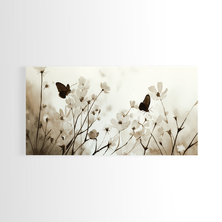 Olive Branch Still Life Framed Canvas Print, Guest Bedroom Art, Framed Wall Art, Bedroom Decor, Guest, Farmhouse Wall Decor, GBA-2x1-85